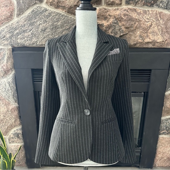 Iris Setlakwe Jackets & Blazers - Iris Setlawke Pinstripe Blazer